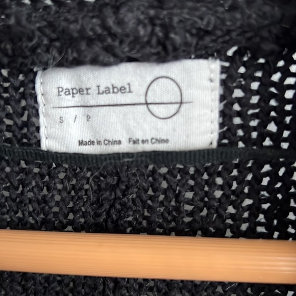 Paper Label Sweater - Picture 2 of 4